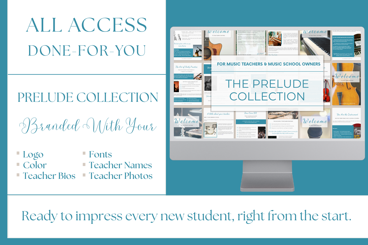 All Access Music School Bundle - Branded To You
