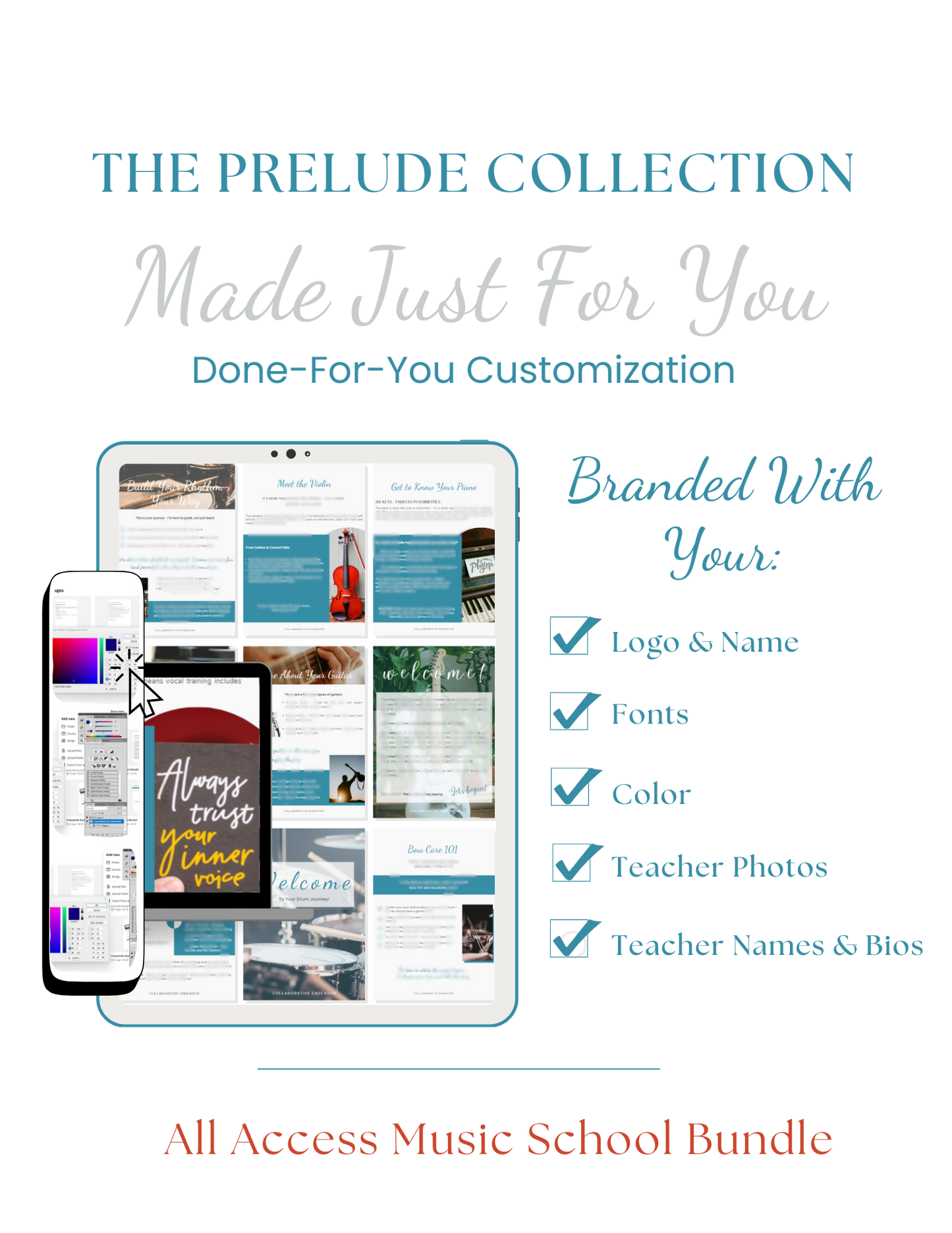 All Access Music School Bundle - Branded To You