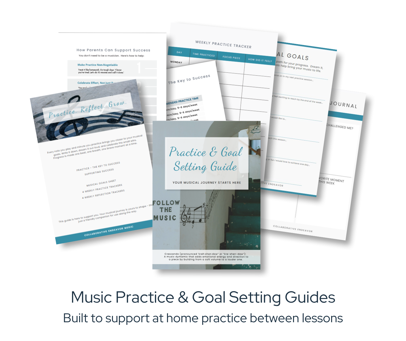 Music Practice and Goal Setting Guides