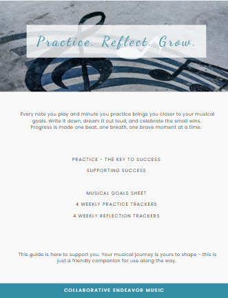 Music Practice and Goal Setting Guides