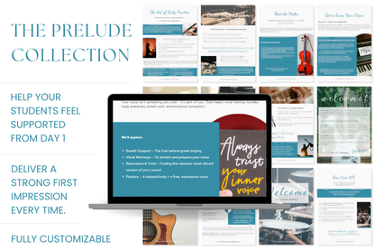 Student Welcome Packages for Music Lessons